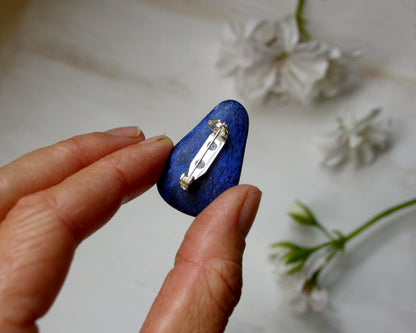 Pukeko Pebble Brooch / Necklace