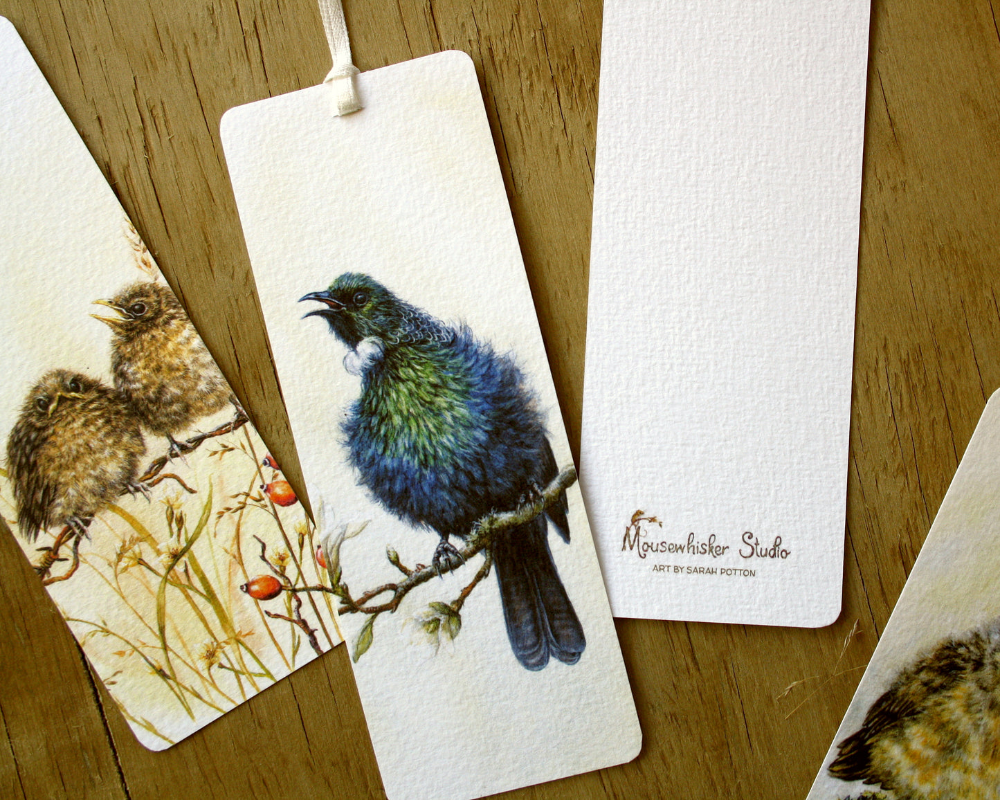 Bookmarks - Set of 6 NZ Birds