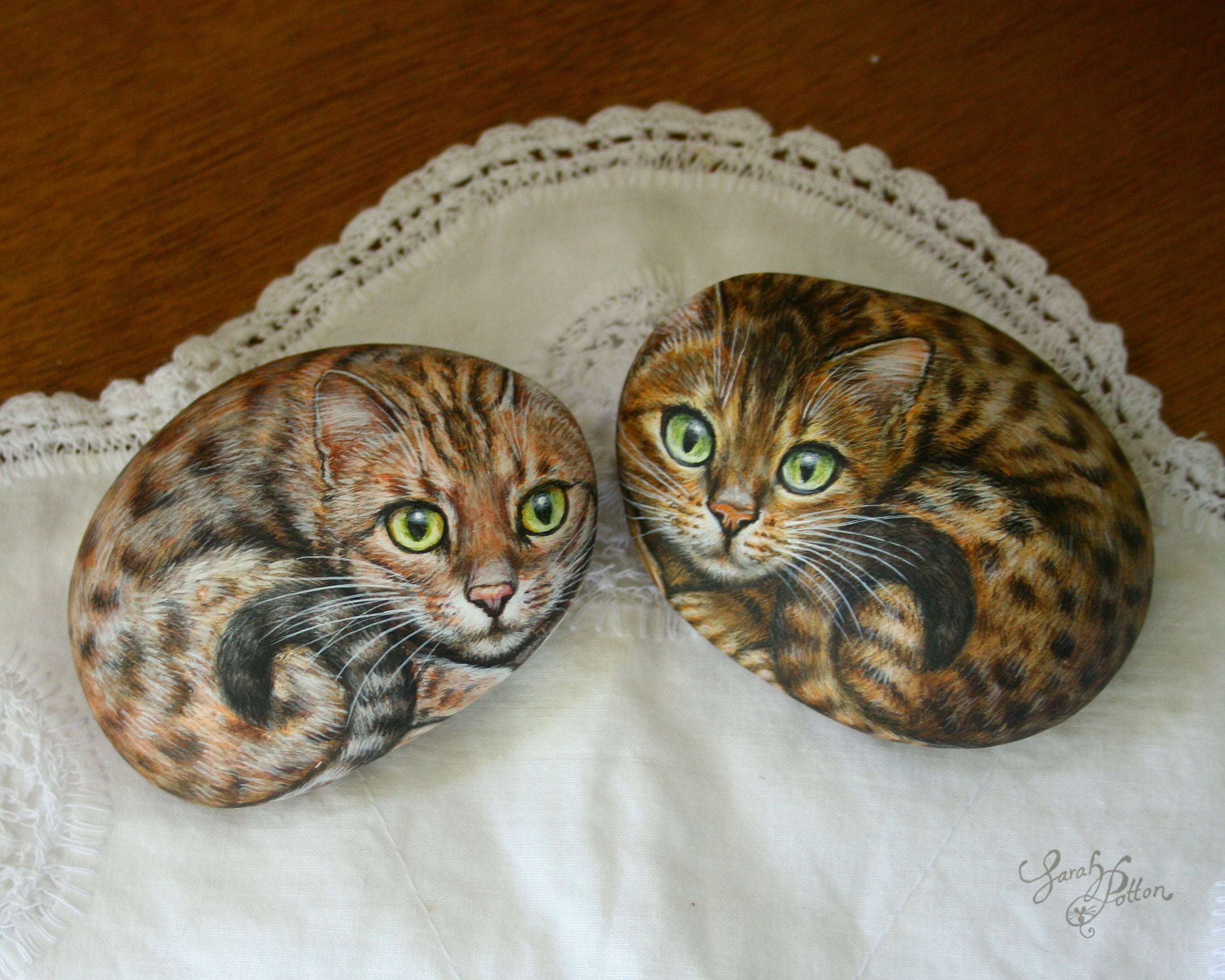 Custom Painted Rock - Pet & Owner outlets