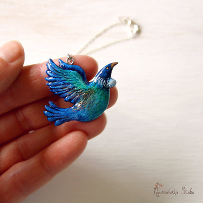 Tui Pendant - New Zealand Native Birds